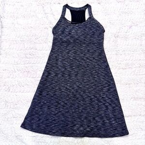 MPG  small Mondetta Sleeveless Athletic Midi Dress Gray & Black  lightweight sun